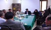 برگزاری جلسه گروه روان پزشکی بیمارستان کارگرنژاد با حضور رئیس دانشگاه 